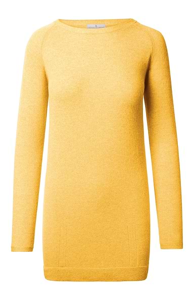 Ladies House of Bruar Cashmere Crew Neck Tunic