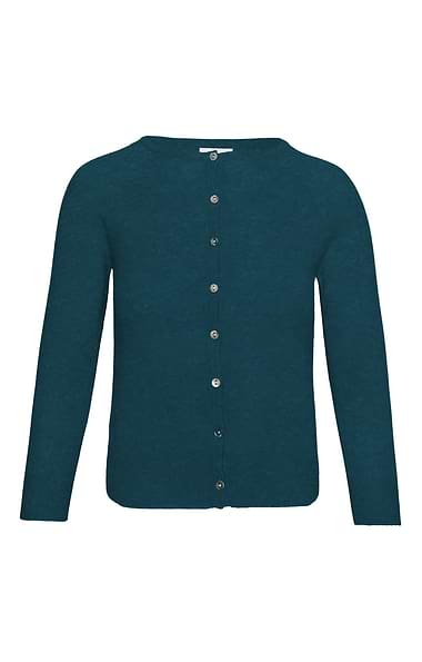 Ladies Munrospun Cropped Cashmere Cardigan