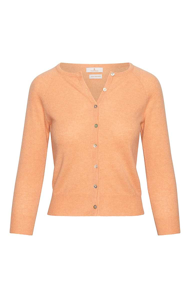 Ladies Munrospun Cropped Cashmere Cardigan