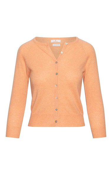 Ladies Munrospun Cropped Cashmere Cardigan