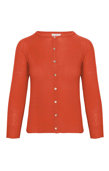 Ladies Munrospun Cropped Cashmere Cardigan