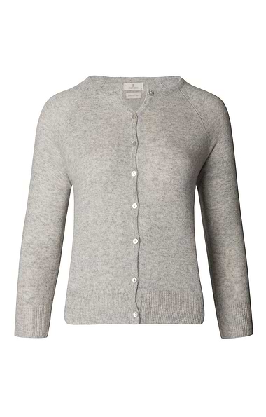 Ladies Munrospun Cropped Cashmere Cardigan
