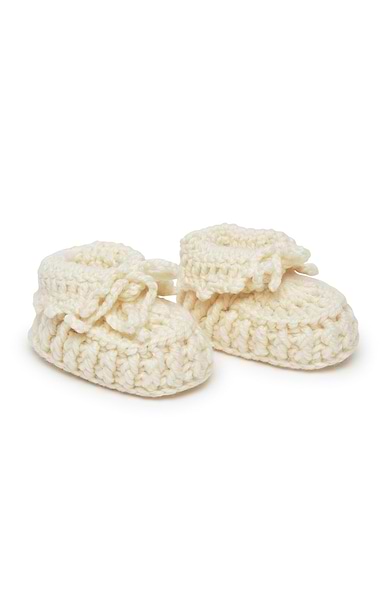 Baby Aran Booties