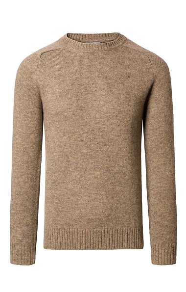 Men's Shetland Crew Neck Jumper