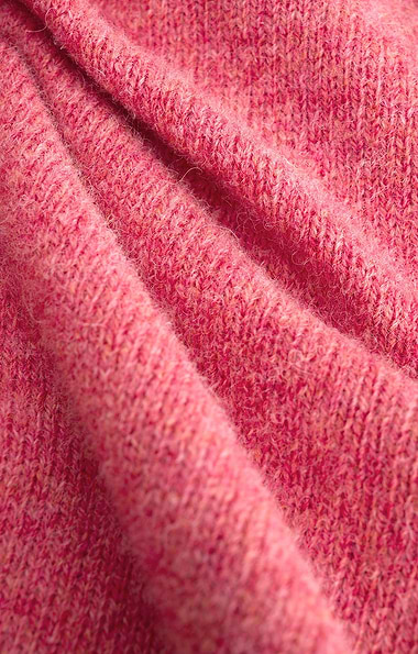 Ladies Shetland Relaxed Roll Neck