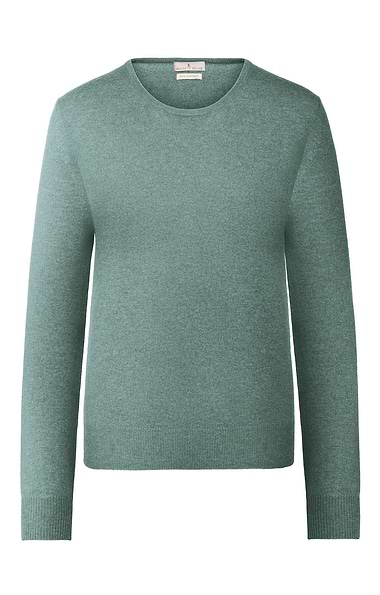 Ladies 2-Ply Cashmere Crew Neck Jumper