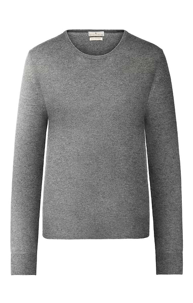 Ladies 2-Ply Cashmere Crew Neck Jumper