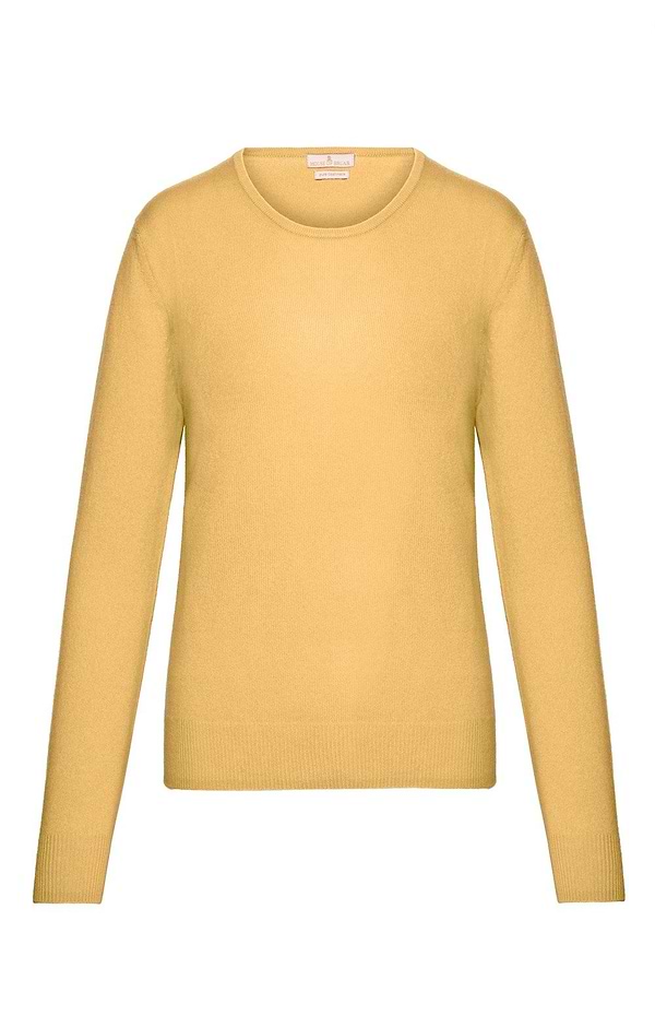 Ladies 2-Ply Cashmere Crew Neck Jumper