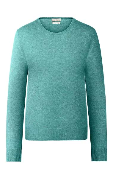 Ladies 2-Ply Cashmere Crew Neck Jumper
