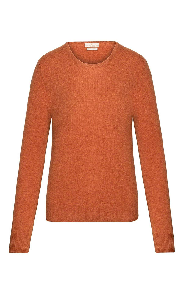 Ladies 2-Ply Cashmere Crew Neck Jumper