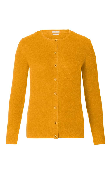 Ladies Cashmere 2-Ply Crew Cardigan