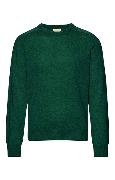Men's House of Bruar 2-ply Lambswool Crew Neck