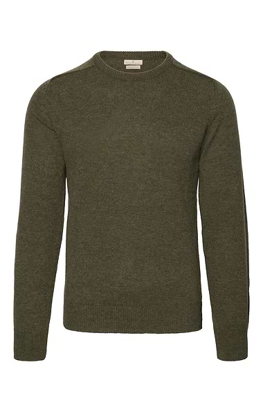 Men's House of Bruar 2-ply Lambswool Crew Neck