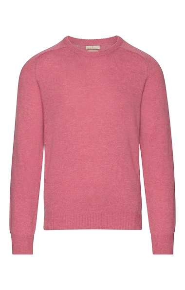 Men's House of Bruar 2-ply Lambswool Crew Neck