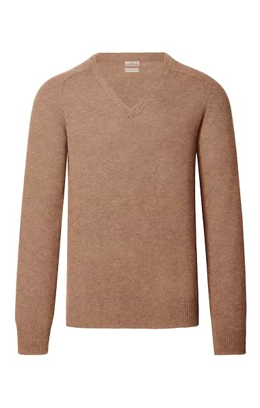 Men's 2-Ply Lambswool V-Neck