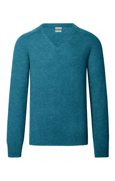 Men's 2-Ply Lambswool V-Neck