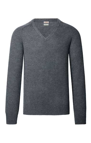 Men's 2-Ply Lambswool V-Neck