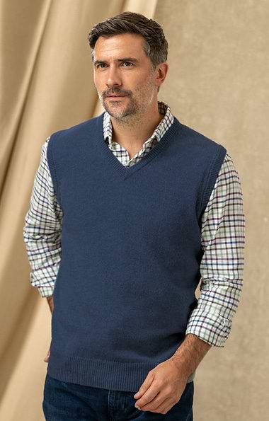 Men's 2-ply Lambswool Slipover