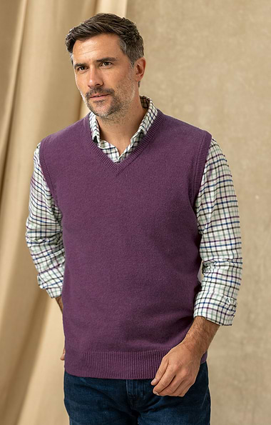 Men's 2-ply Lambswool Slipover