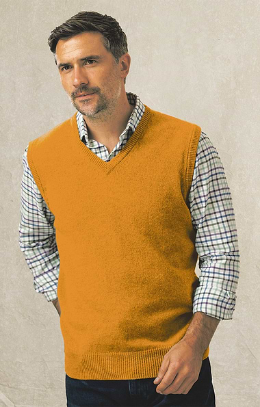 Men's 2-ply Lambswool Slipover