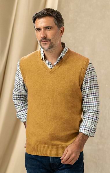 Men's 2-ply Lambswool Slipover