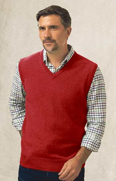 Men's 2-ply Lambswool Slipover