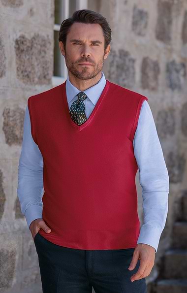 Men's 2-ply Lambswool Slipover