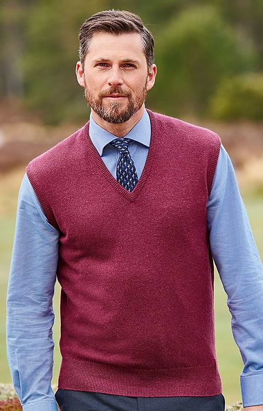 Men's 2-ply Lambswool Slipover