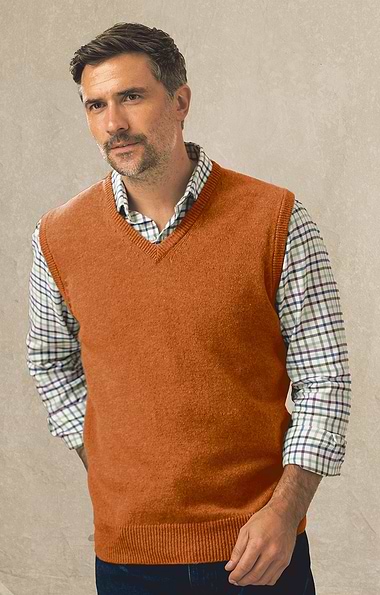 Men's 2-ply Lambswool Slipover