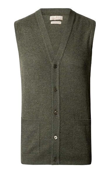 House of Bruar Men's 2-Ply Lambswool Waistcoat