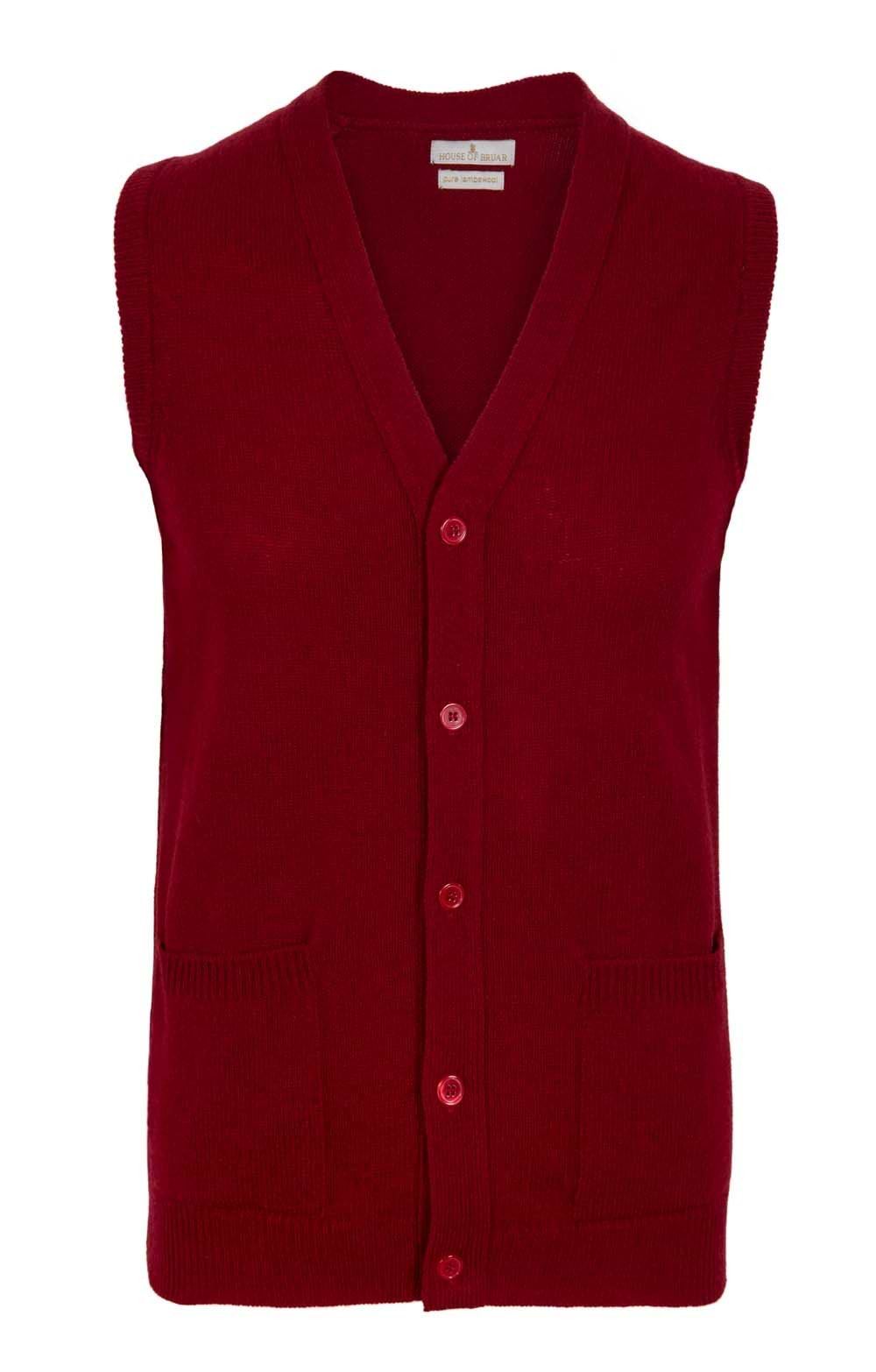 House of Bruar Men's 2-Ply Lambswool Waistcoat