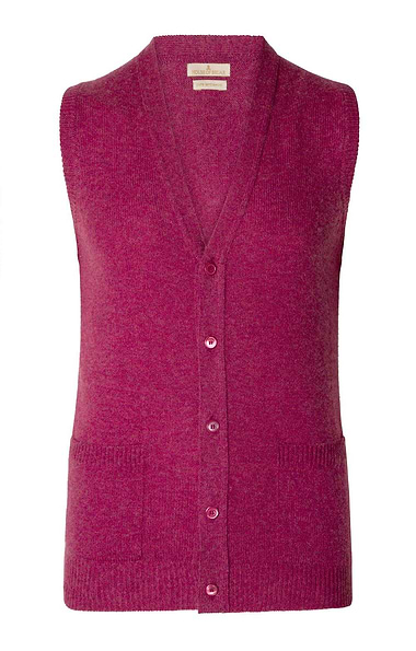 House of Bruar Men's 2-Ply Lambswool Waistcoat