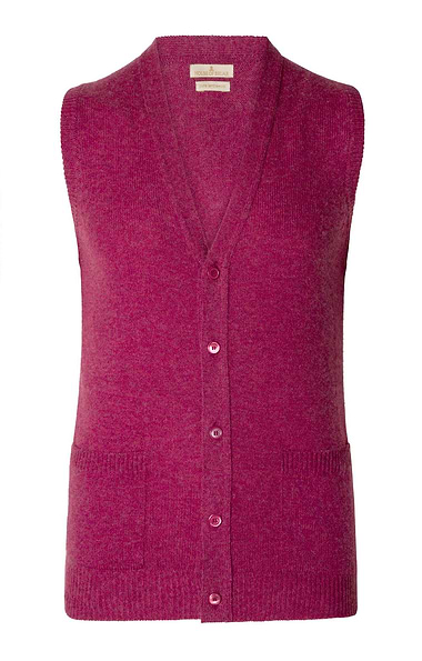 House of Bruar Men's 2-Ply Lambswool Waistcoat