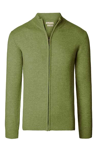 Men's Country Lambswool Zip Jacket