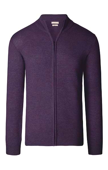 Men's Country Lambswool Zip Jacket