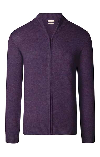 Men's Country Lambswool Zip Jacket