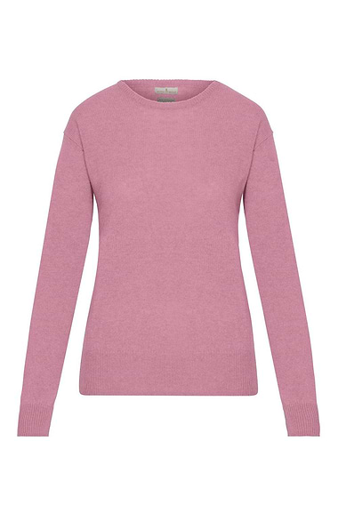 Ladies House of Bruar Lambswool Crew Neck Jumper