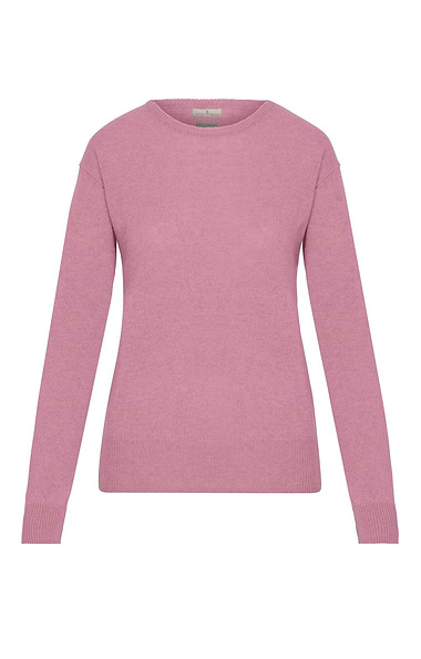 Ladies House of Bruar Lambswool Crew Neck Jumper