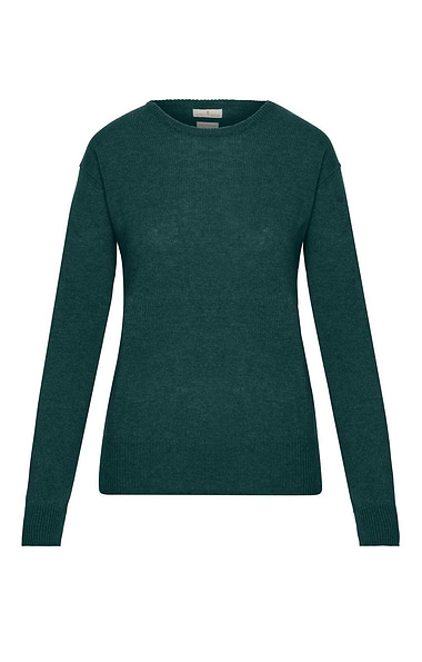 Ladies House of Bruar Lambswool Crew Neck Jumper