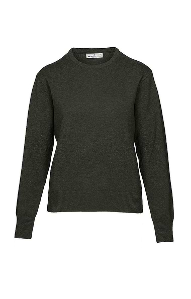 Ladies House of Bruar Lambswool Crew Neck Jumper