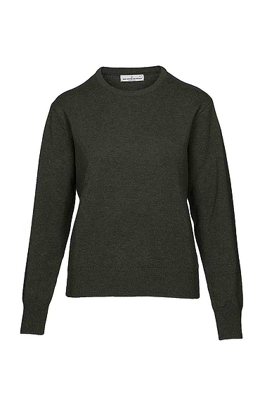 Ladies House of Bruar Lambswool Crew Neck Jumper
