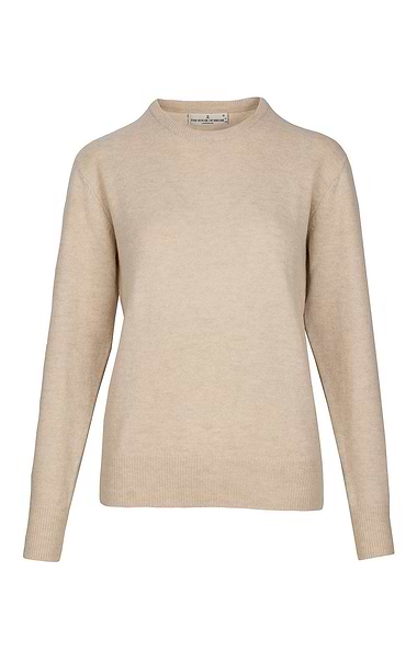 Ladies House of Bruar Lambswool Crew Neck Jumper