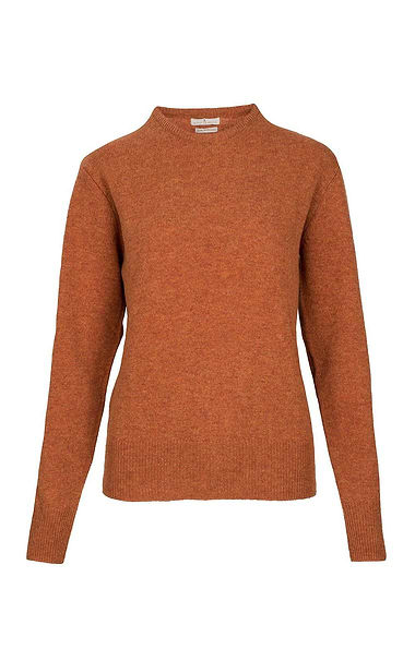 Ladies House of Bruar Lambswool Crew Neck Jumper