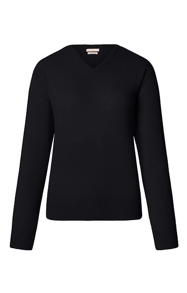Ladies House of Bruar Lambswool V-Neck Sweater