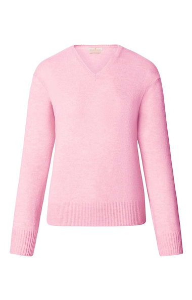 Ladies House of Bruar Lambswool V-Neck Sweater
