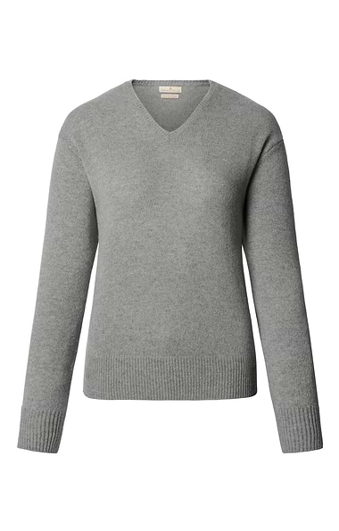 Ladies House of Bruar Lambswool V-Neck Sweater