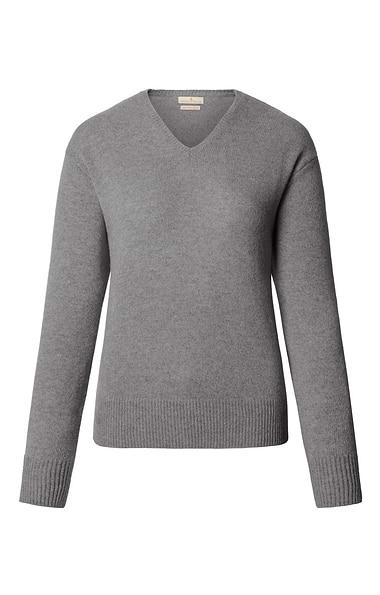 Ladies House of Bruar Lambswool V-Neck Sweater