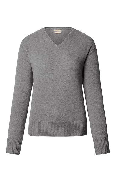 Ladies House of Bruar Lambswool V-Neck Sweater