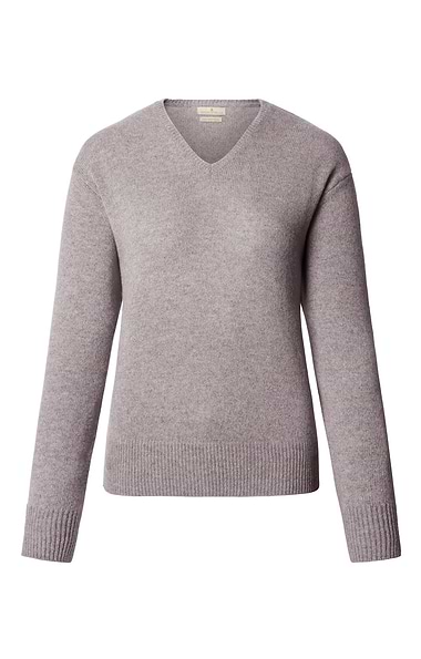 Ladies House of Bruar Lambswool V-Neck Sweater