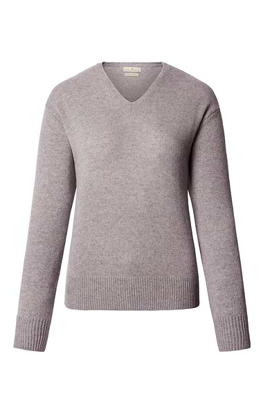 Ladies House of Bruar Lambswool V-Neck Sweater